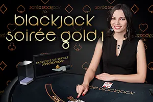 Blackjack Soirée Gold 1 - MEGABET808